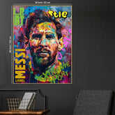 Feel The Inner Goat Pop Art Cotton Canvas Wall Painting